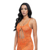 Presley Lace Babydoll w/G-String 2 pc Set - Dragon Fire Orange L/XL