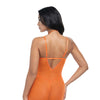 Presley Lace Babydoll w/G-String 2 pc Set - Dragon Fire Orange L/XL