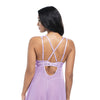 Stassi Lace & Mesh Babydoll w/G-String 2 pc Set - Lavender S/M