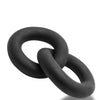 Oxballs Shackle Double Link'd Cock & Ball Rings - Special Edition Night