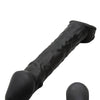 Oxballs Muscle Ripped Inner Ribbed Velvet-Smooth Cocksheath - Special Edition Black
