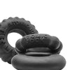 Oxballs Bonemaker Boner Cock Ring Kit - Pack of 3, Special Edition Night