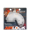 Oxballs Airlock Air-Lite Vented Chastity - Clear Ice