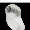 Oxballs Glowdick Cockring w/LED - Clear Ice