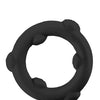Oxballs Spinner Single Silicone Ring - Black
