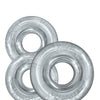Oxballs Rimringz Multi Size 3 Pack of Cock Rings - Clear