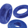 Oxballs Cockpack Multi Design 3 Pack Cockrings - Blue Fire