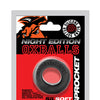 Oxballs Sprocket Comfort No-Roll Cock Ring - Special Edition Night