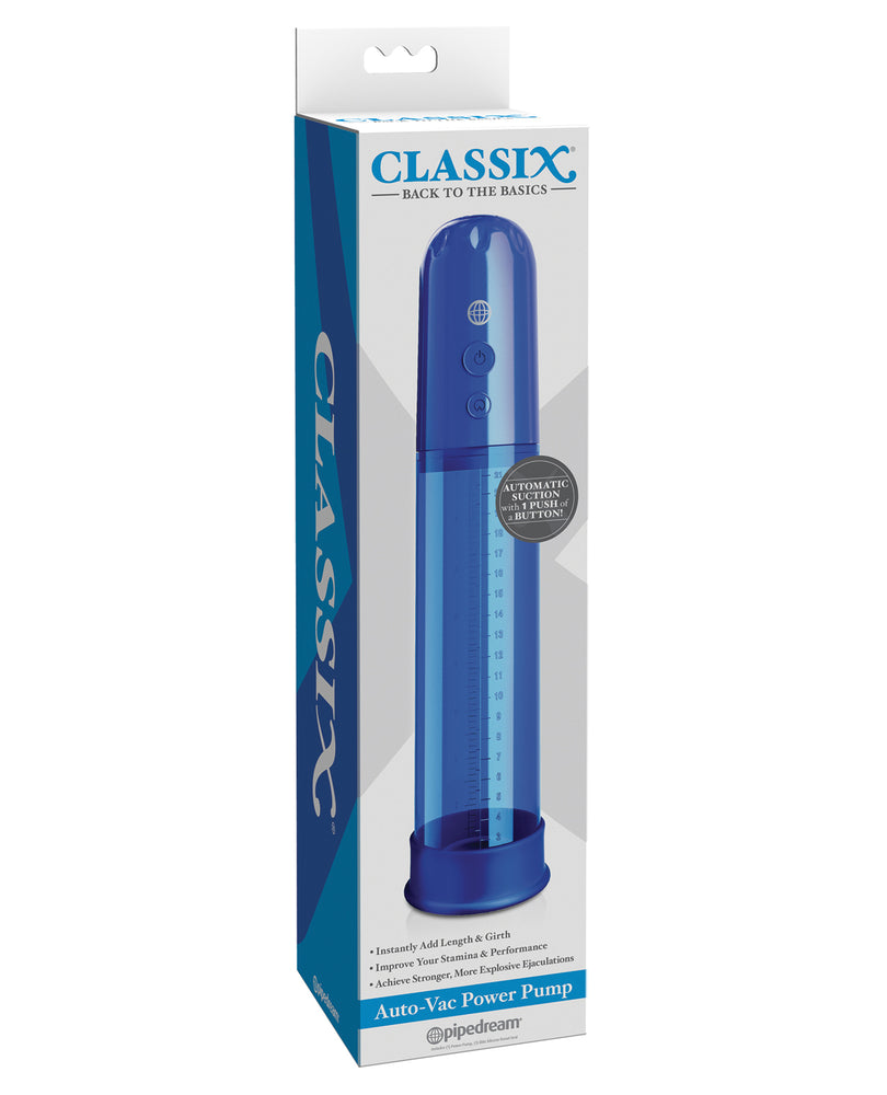 Classix Auto Vac Power Pump - Assorted Colors