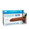 Fantasy X-Tensions Elite 7" Silicone Hollow Strap-on - Brown