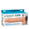 Fantasy X-Tensions Elite 8" Vibrating Hollow Strap-On - Light