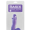 Basix Rubber Works 6.5" Dong w/Suction Cup