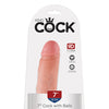 King Cock 7" Cock w/Balls