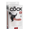 King Cock Strap On Harness w/8" Cock