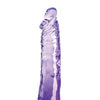 King Cock Clear 8" Cock - Purple