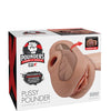 PDX Plus Pussy Pounder Squeeze Stroker - Brown