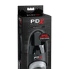 PDX Elite Hydrogasm Vibrating Stroker - Frosted/Black