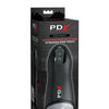 PDX Elite Suck-O-Matic Vibrating Stroker - Frosted/Black