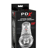 PDX Elite ViewTube See-Thru EZ-Grip Stroker - Clear