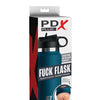 PDX Plus Fuck Flask Private Pleaser Stroker - Light/Blue