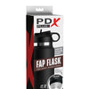 PDX Plus Fap Flask Thrill Seeker Stroker - Frosted/Black