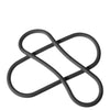 Xplay Gear Silicone Slim Wrap Ring - Black