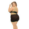 Pink Lipstick All You Need Cut Out Dress Black QN