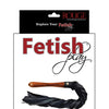 Rouge Fetish Play Vegan Flogger - Black