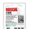 Rascal The Brawn Silicone Cock Ring - Black