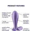 Satisfyer Intensity Plug - Purple