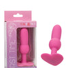 First Time Vibrating Beaded Anal Probe - Pink