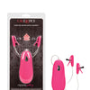 Nipple Play Vibrating Heated Nipple Teasers - Pink
