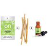 Sensuva ON Hemp Oil Infused Female Arousal Oil 12 pc Refill Kit w/Tester & Stir Sticks