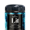 Sensuva Lit Sweet Temptation Luxury Massage Candle - 4 oz Vanilla, Sugar & Sweet Pea