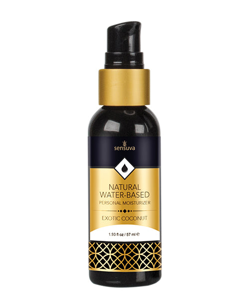 Sensuva Natural Water Based Personal Moisturizer - 1.93 oz - Assorted Flavors