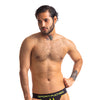 Sport Fucker Jersey Jock - L Black/Green