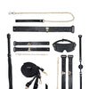 Shots Ouch! Rome Collection Bondage Kit w/Bag - Black