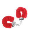 Shots Ouch! Classic Fluffy Handcuffs - Red