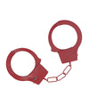 Shots Ouch! Classic Metal Handcuffs - Red