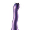Shots Ouch 7" Curvy G-Spot Dildo - Metallic Purple