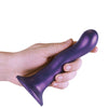 Shots Ouch 7" Curvy G-Spot Dildo - Metallic Purple