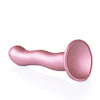 Shots Ouch 7" Curvy G-Spot Dildo - Rose Gold
