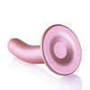 Shots Ouch 5" Smooth G-Spot Dildo - Rose Gold