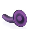 Shots Ouch 6" Smooth G-Spot Dildo - Metallic Purple