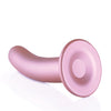 Shots Ouch 6" Smooth G-Spot Dildo - Rose Gold