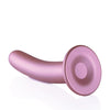 Shots Ouch 7" Smooth G-Spot Dildo - Rose Gold