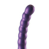 Shots Ouch 5" Beaded G-Spot Dildo - Metallic Purple