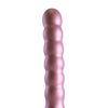 Shots Ouch 5" Beaded G-Spot Dildo - Rose Gold