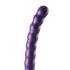 Shots Ouch 6.5" Beaded G-Spot Dildo - Metallic Purple