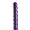 Shots Ouch 6.5" Beaded G-Spot Dildo - Metallic Purple